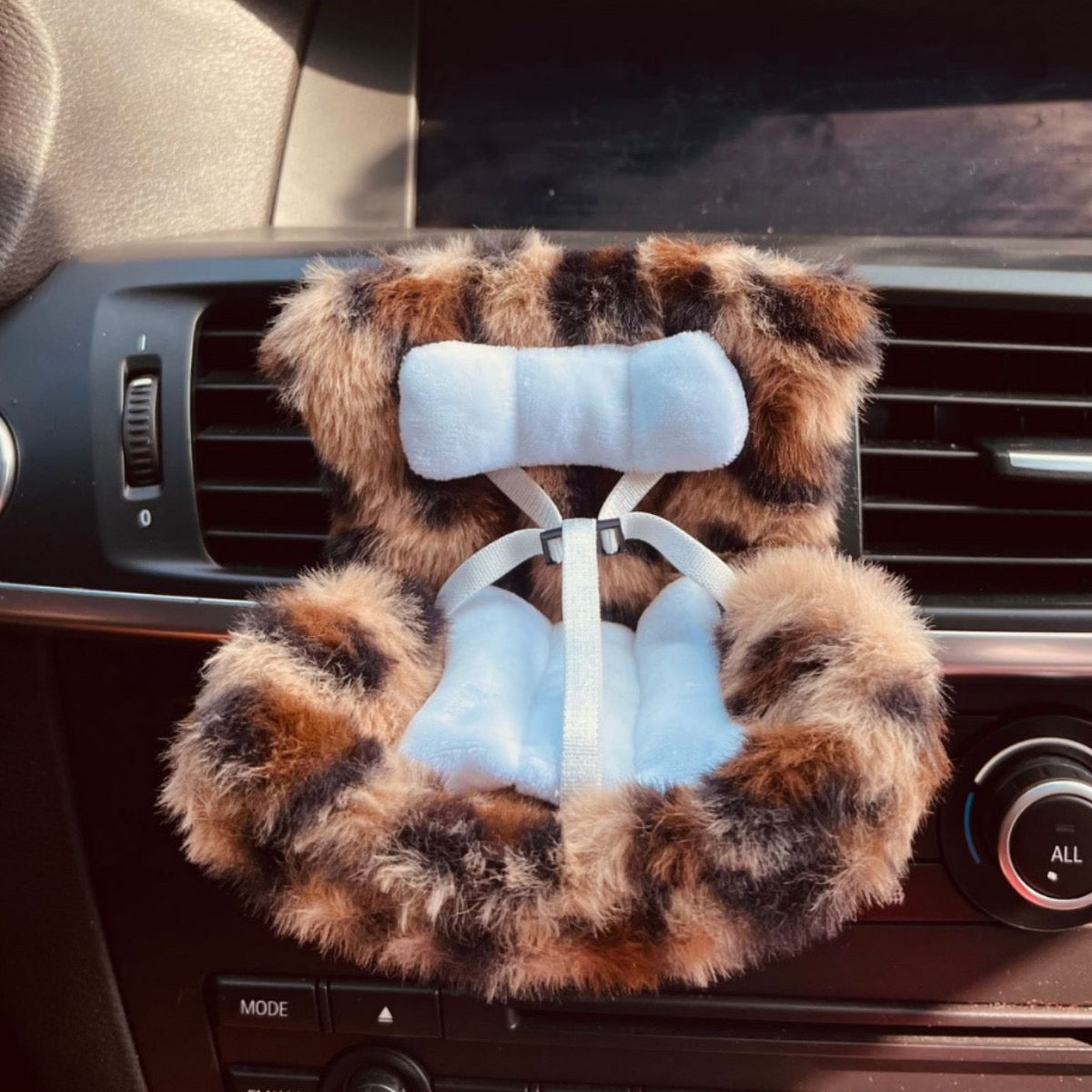 Labubu Car seat| Fits 15-18cm doll| Car Refreshner air vent decoration| Perfect Gift| Emotional Support