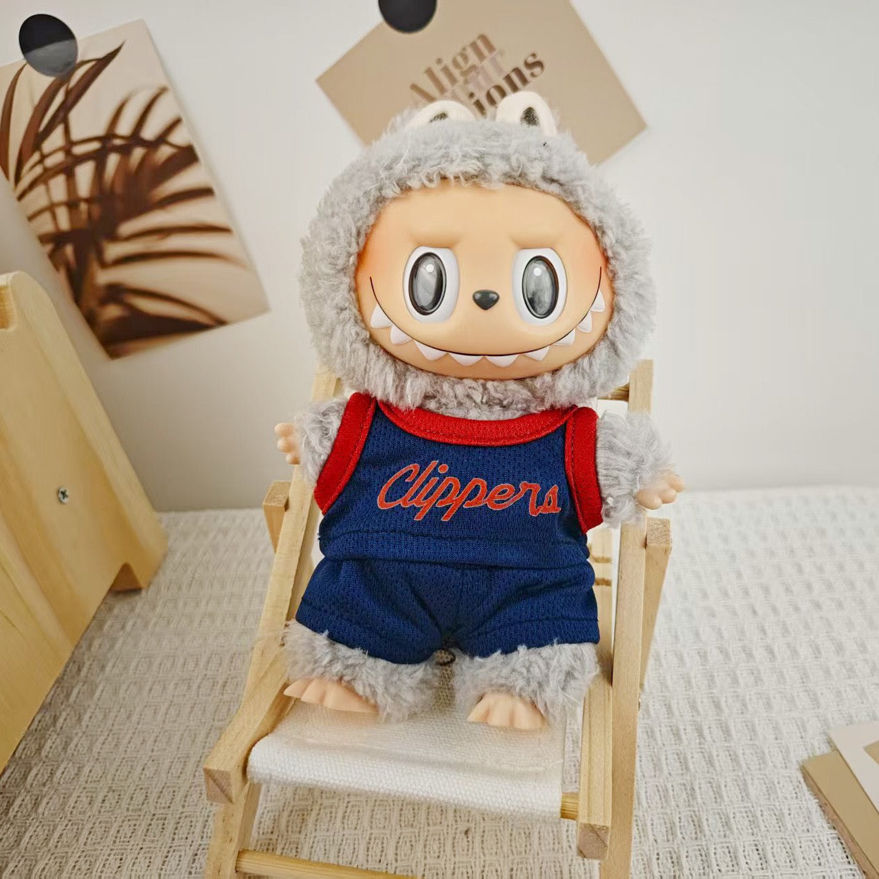 🏀 Labubu Basketball Jersey – OKC| Spurs | Boston | Warriors | Lakers | Nuggets | Struggle Outfit