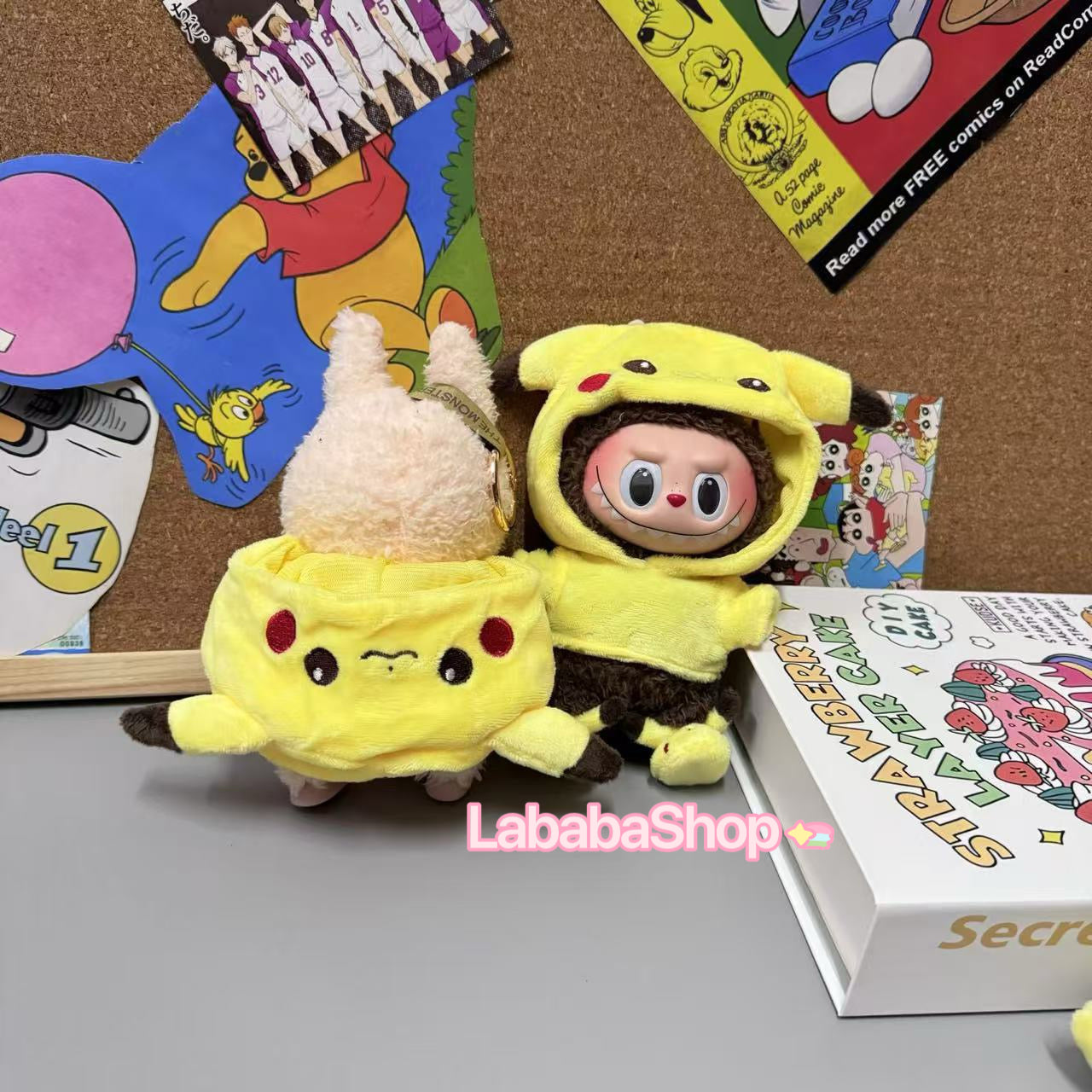 Labubu Pikachu Outfit | Birthday Gift | Perfect Gift for Kids & Teens | Cute Collectible Costume