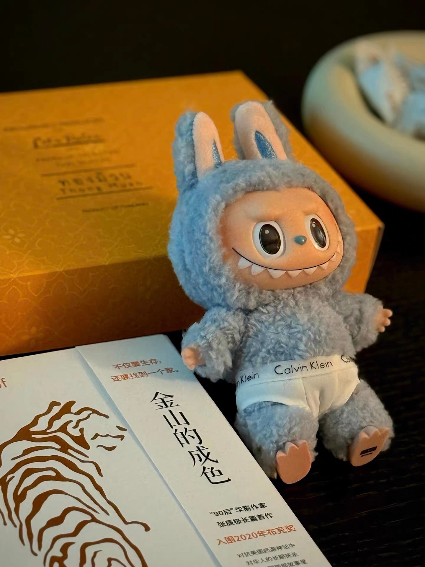 Labubu Underwear Outfit |CK Underwear for Labubu | Perfect Birthday Gift| Emotional Support Plush Accessory
