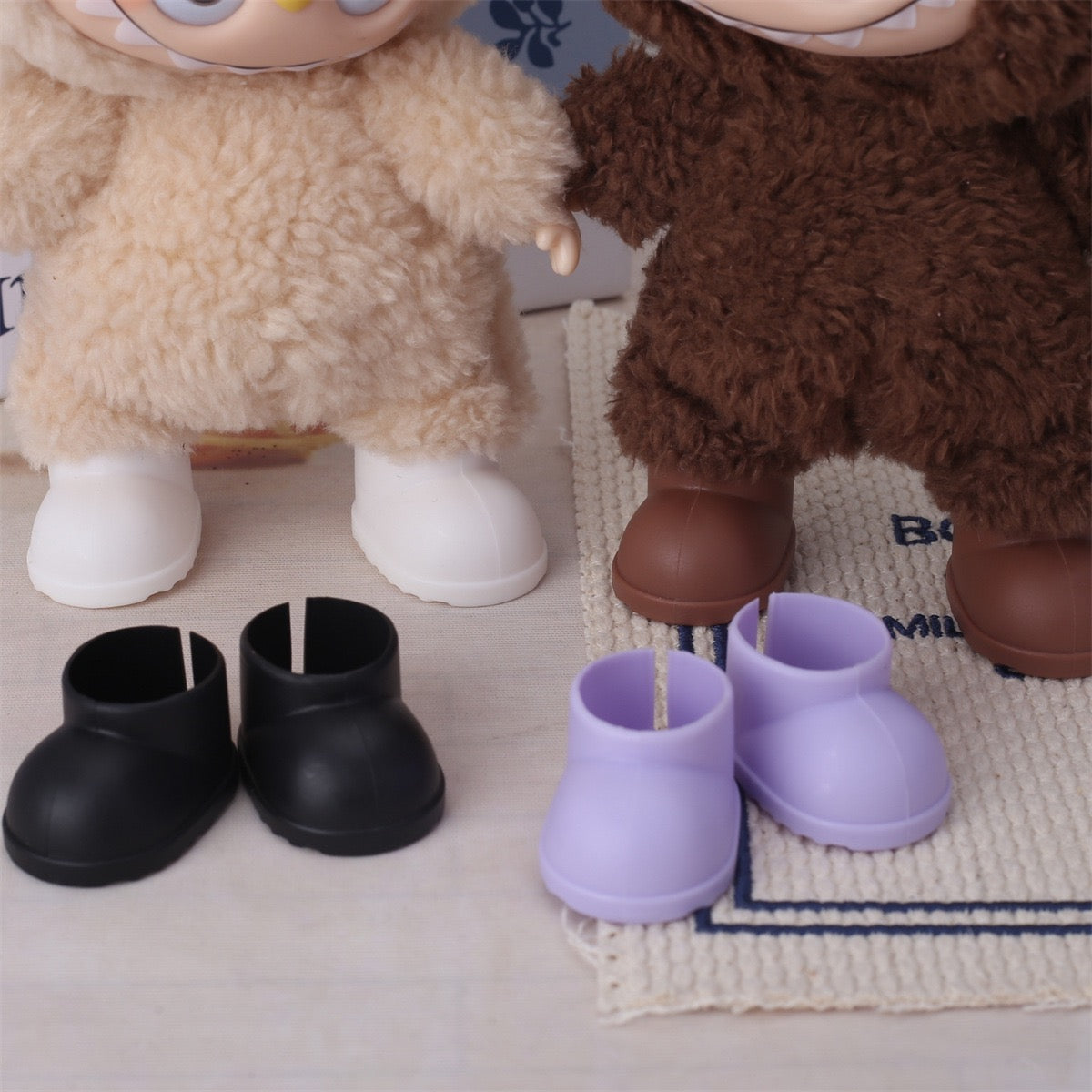 Labubu Mini Booties MultiColor Shoes| Shoes Only| Birthday Gift| Kids and Teenager Gift