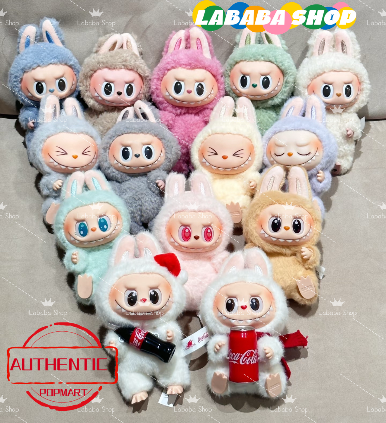 Labubu POPMART Exciting Macaron vinyl plush The Monster| 100% Authentic | Perfect Gift