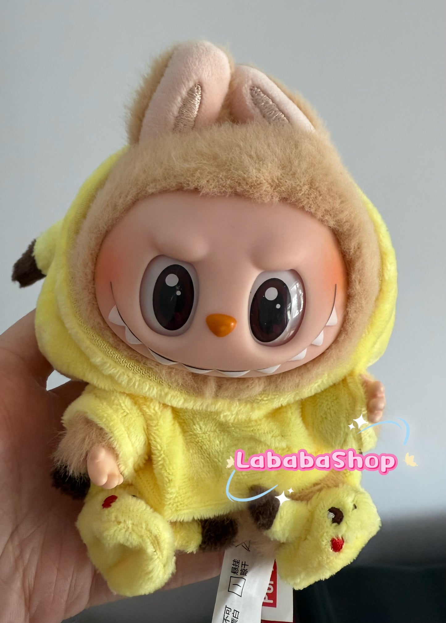 Labubu Pikachu Outfit | Birthday Gift | Perfect Gift for Kids & Teens | Cute Collectible Costume