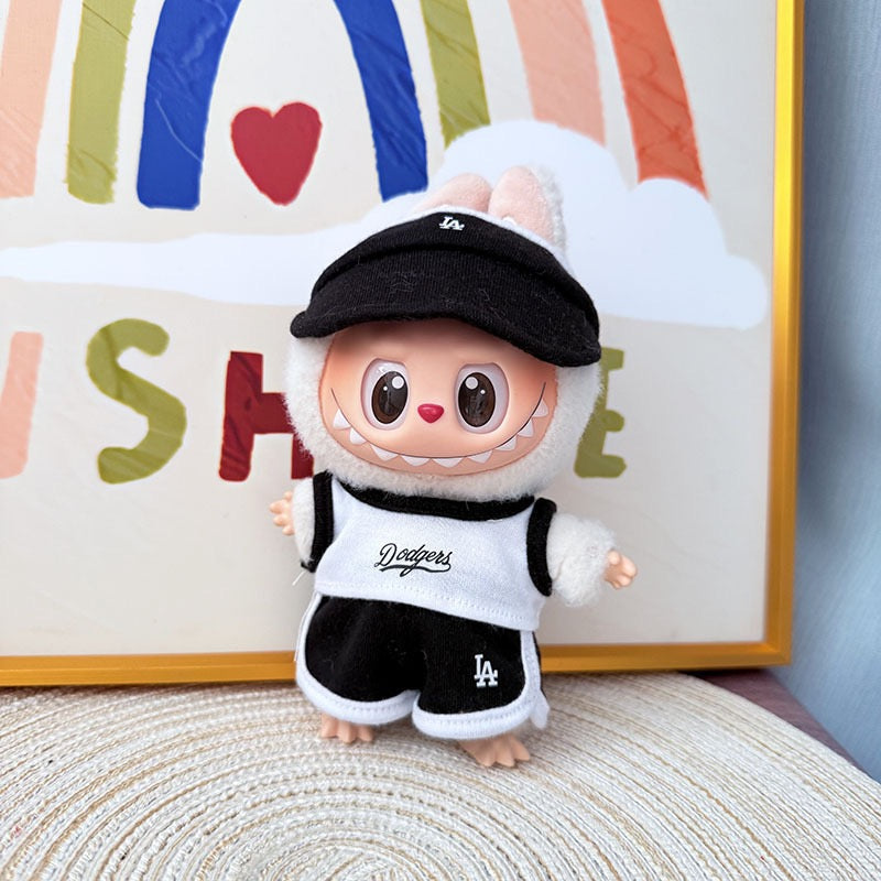 Labubu LA Hat + Dodgers Outfit Set| LA sports Outfit |Multicolors| Perfect Gift| Kids and Teenager Gift