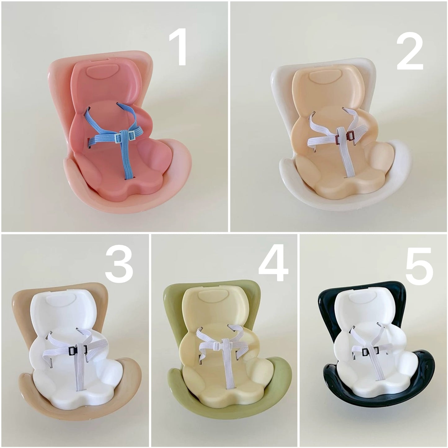 Labubu Car seat| Fits 15-18cm doll| Car Refreshner air vent decoration| Perfect Gift| Emotional Support