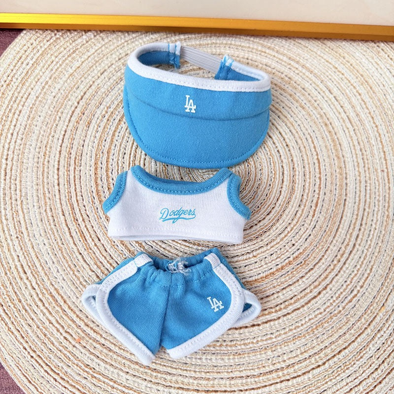 Labubu LA Hat + Dodgers Outfit Set| LA sports Outfit |Multicolors| Perfect Gift| Kids and Teenager Gift