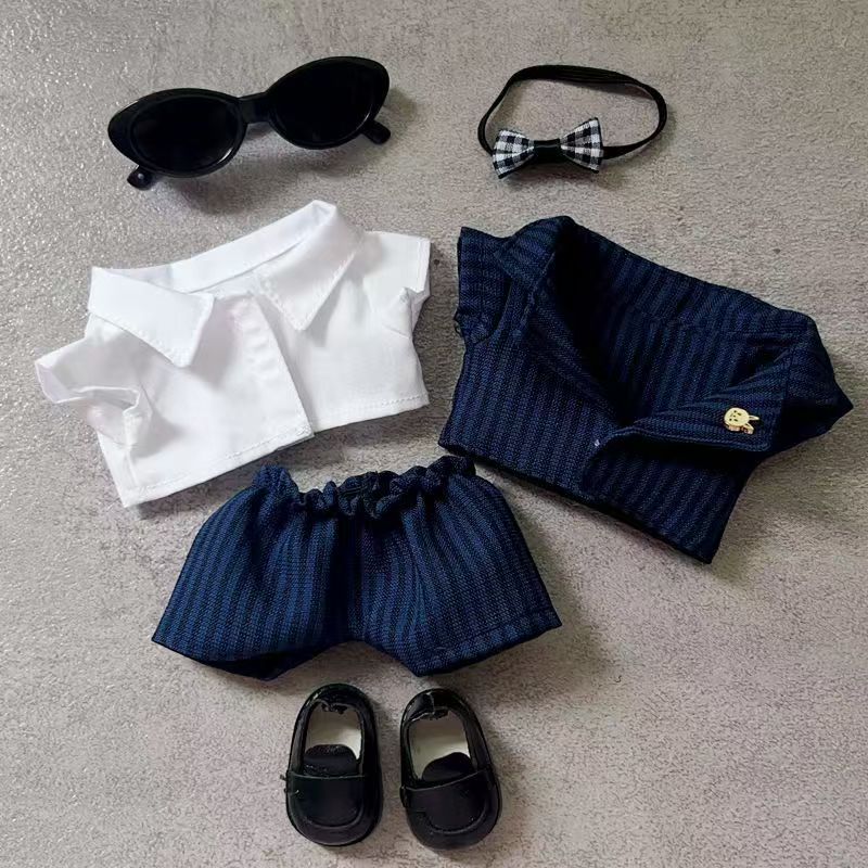 Labubu Navy Suit Set | Labubu Suit with Sunglasses and shoes | Cool Birthday Gift| Perfect Gift