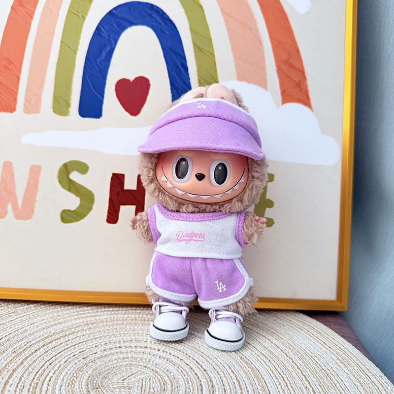 Labubu LA Hat + Dodgers Outfit Set| LA sports Outfit |Multicolors| Perfect Gift| Kids and Teenager Gift