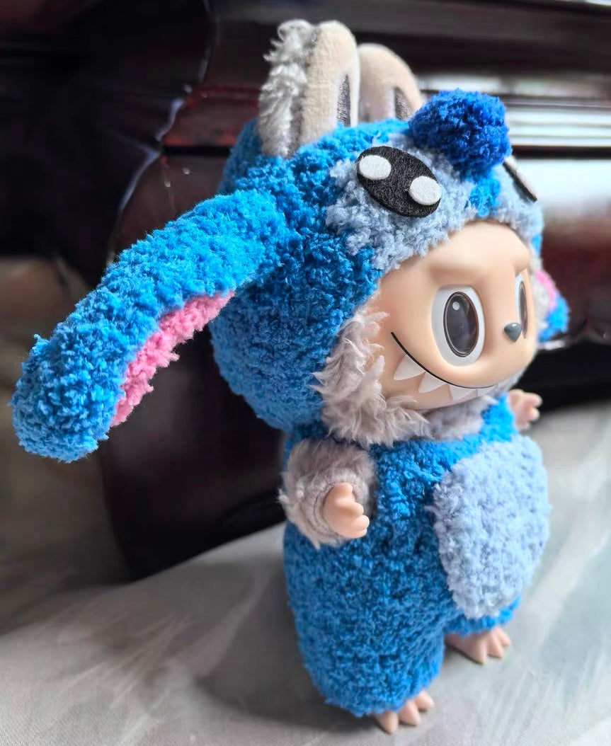 Stitch Labubu Outfit|handmade crochet Outfit |Perfect Gift | Kids and Teenager Gift| Emotional Support