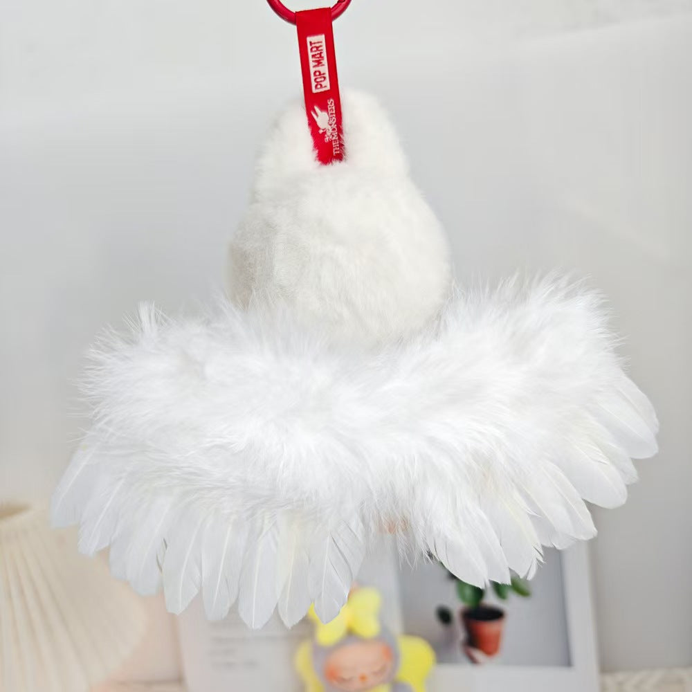 Labubu Wing Outfit| Black or White| Angel or Devil Labubu | Perfect Gift