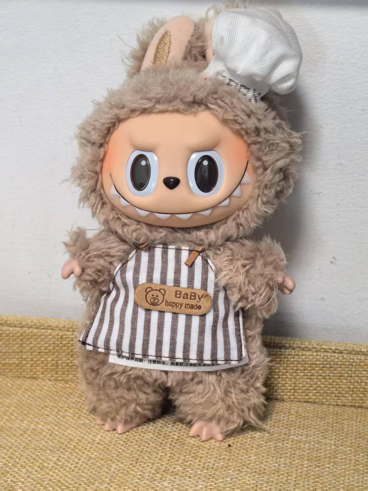 Labubu Chef Hat and Apron| Chef Clothes | Birthday Gift| Perfect Gift | Kids and Teenager Gift| Chef Gift| Baker Gift