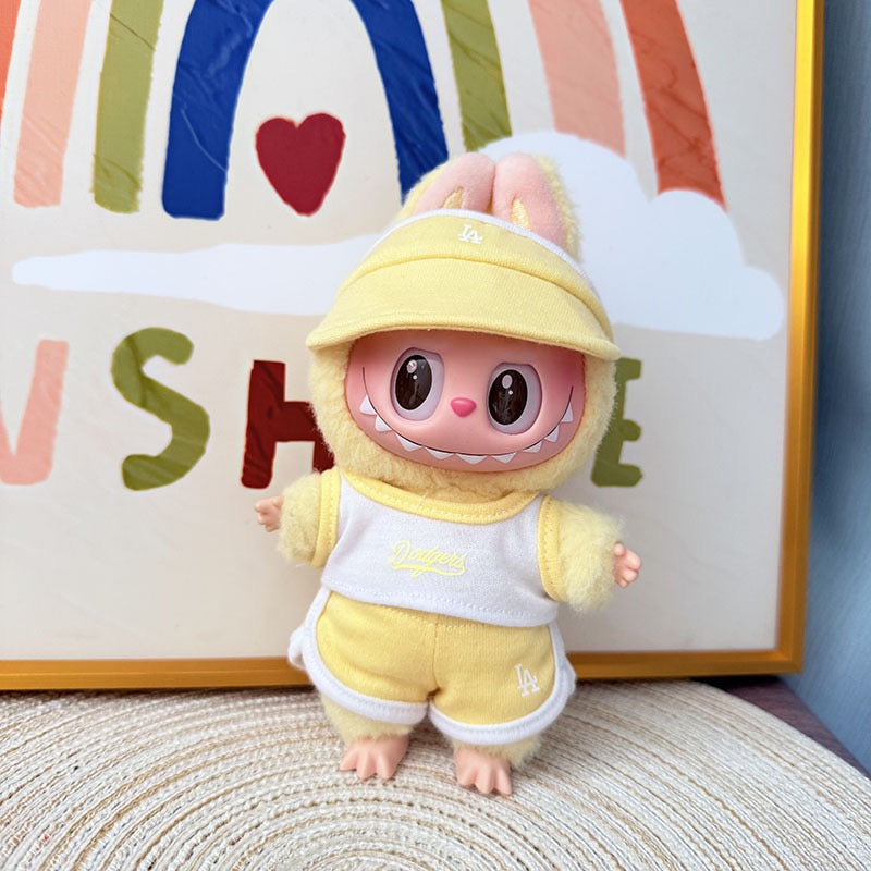 Labubu LA Hat + Dodgers Outfit Set| LA sports Outfit |Multicolors| Perfect Gift| Kids and Teenager Gift