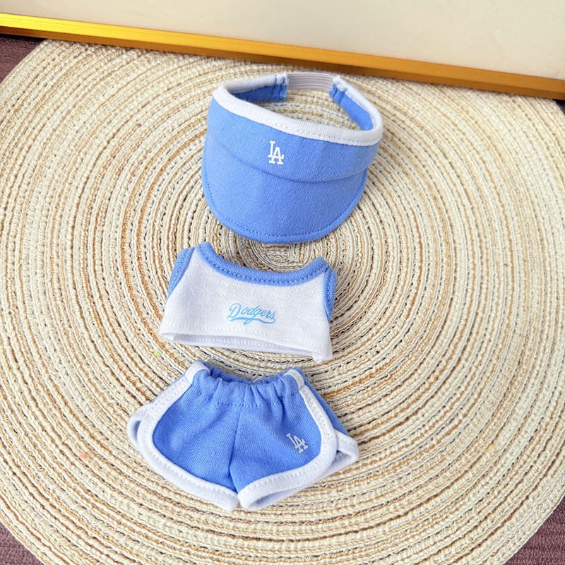 Labubu LA Hat + Dodgers Outfit Set| LA sports Outfit |Multicolors| Perfect Gift| Kids and Teenager Gift
