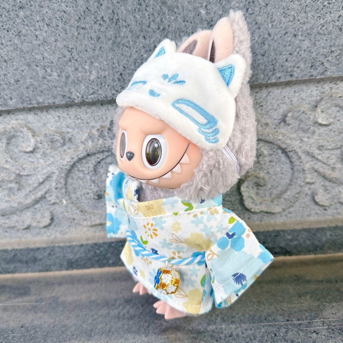 Labubu Kimono Outfit| Japanese Style Onsen Outfit + Sleep Mask | Perfect Gift| Kids and Teenager Gift