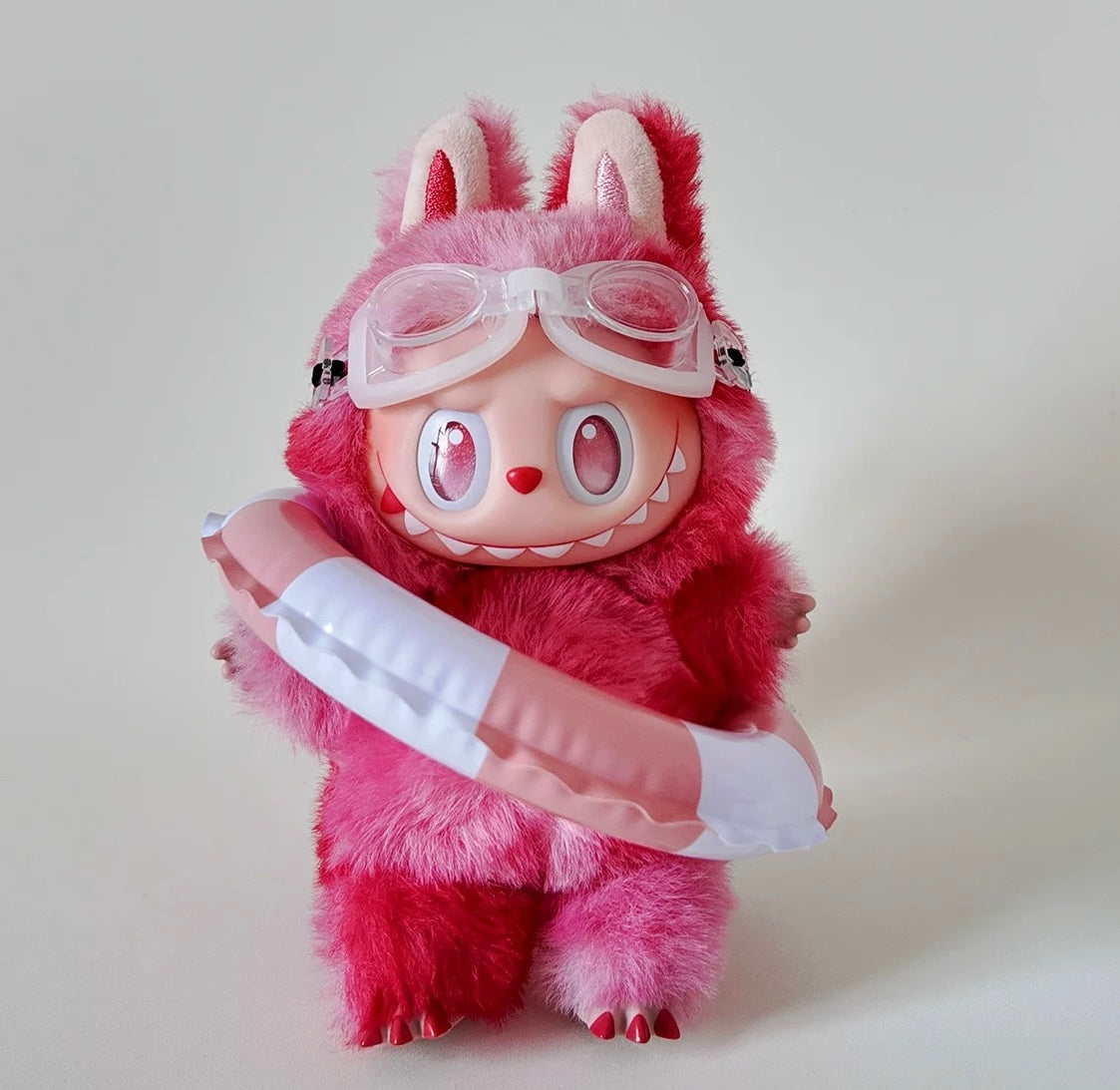 Labubu Swimming Outfit | Swimming Ring and Glasses | Perfect Birthday Gift | Nurse Gift | Emotional Support Plush Accessory