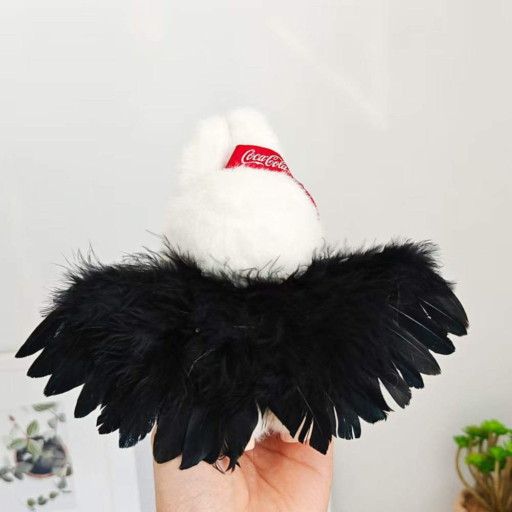 Labubu Wing Outfit| Black or White| Angel or Devil Labubu | Perfect Gift