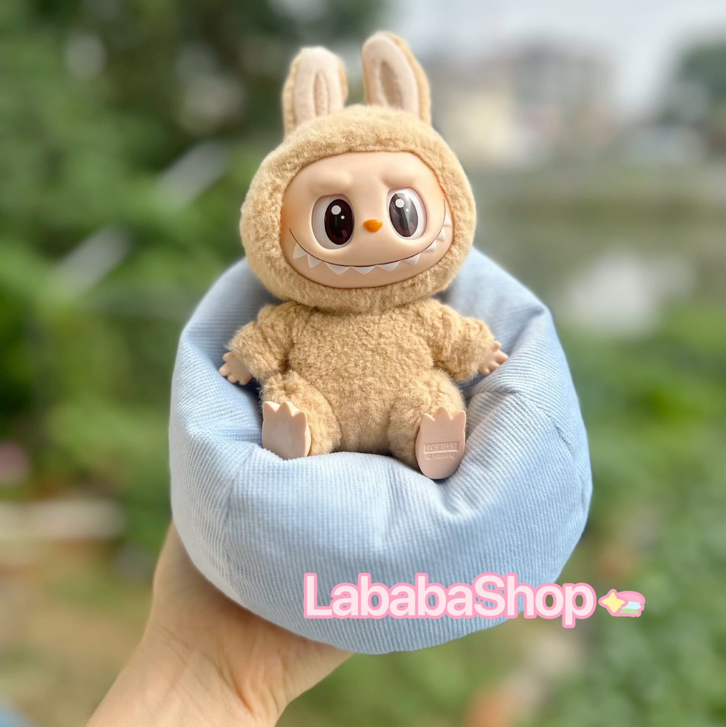 Labubu Bean Bag Sofa Couch| Fits 15-18cm doll| Table/ Car decoration| Birthday Gift| Perfect Gift for Her| Emotional Support
