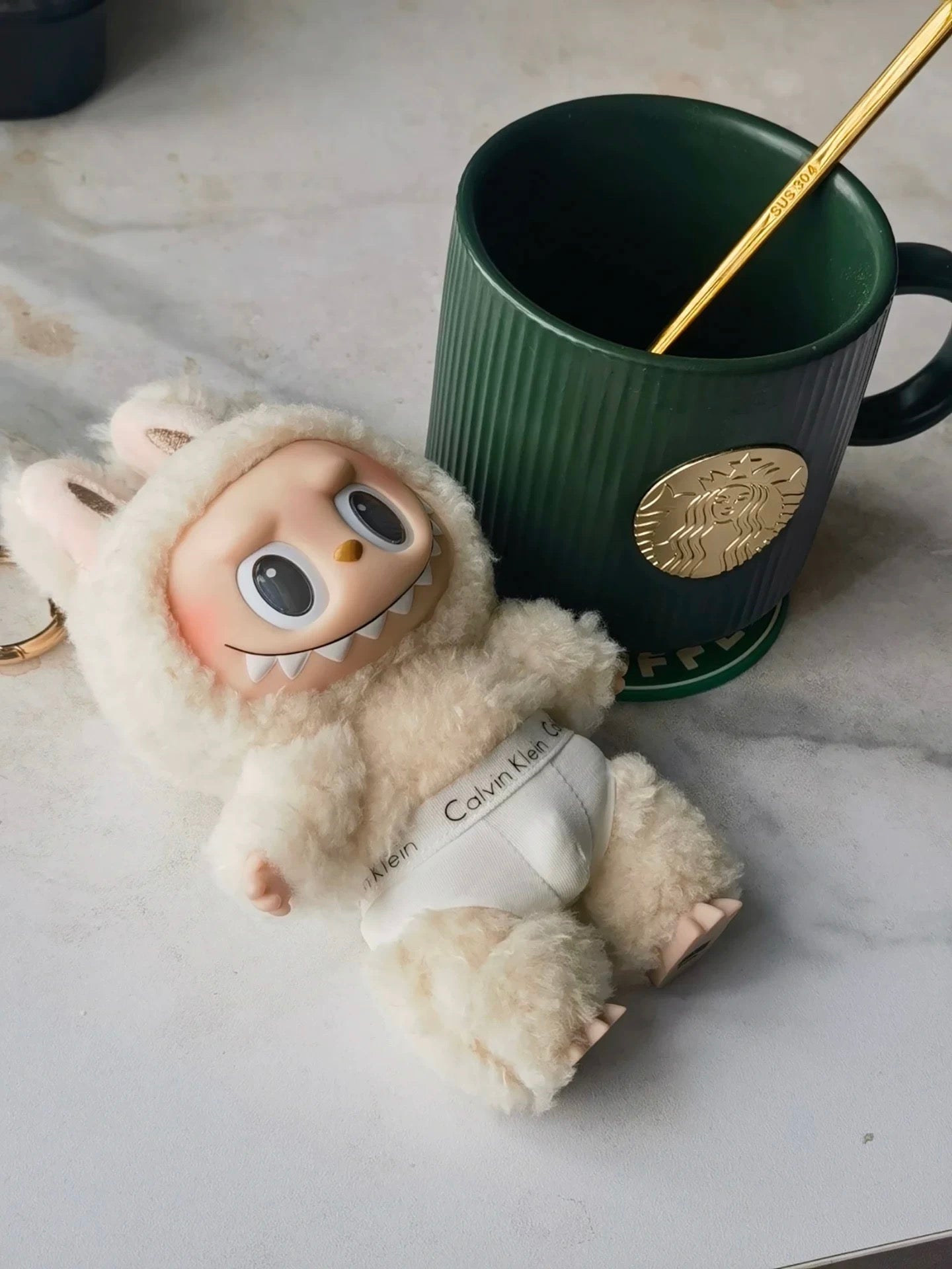 Labubu Underwear Outfit |CK Underwear for Labubu | Perfect Birthday Gift| Emotional Support Plush Accessory