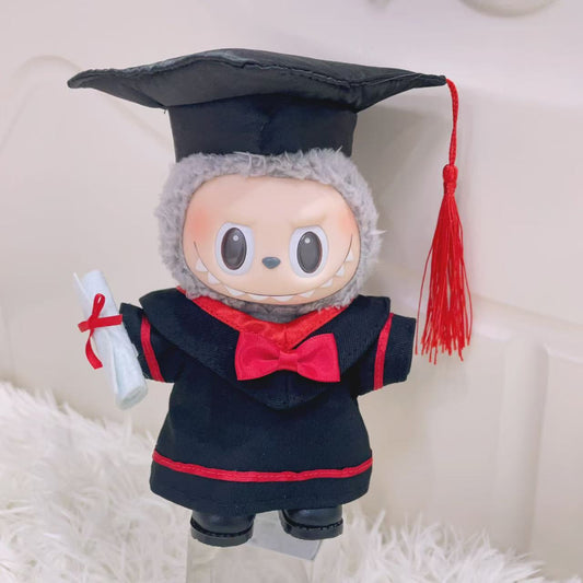 Labubu Graduation Gown and Hat Set| Graduation gown| Perfect Gift | Graduation Gift| Kids & Teenager Gift