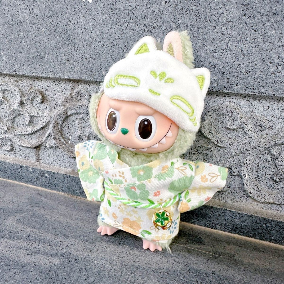 Labubu Kimono Outfit| Japanese Style Onsen Outfit + Sleep Mask | Perfect Gift| Kids and Teenager Gift