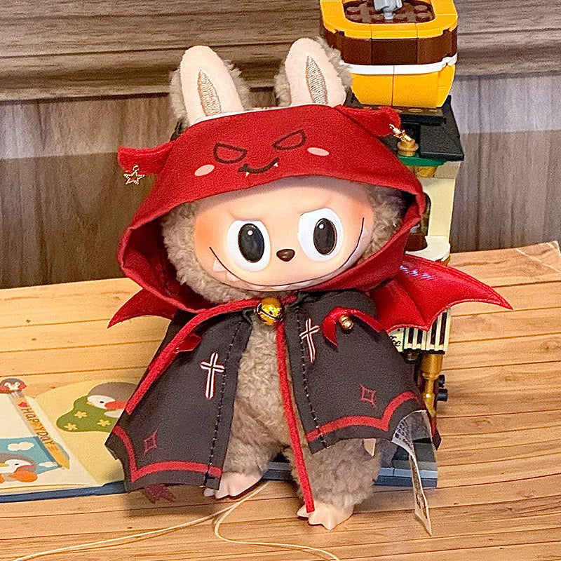 Labubu Vampire Outfit | halloween Costume| Perfect Birthday Gift | Kids & Teen Gift | Emotional Support Plush Accessory