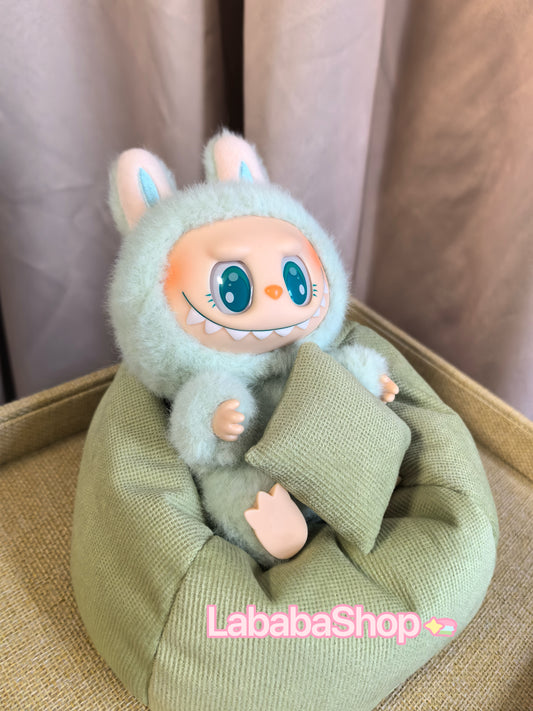 Labubu Bean Bag Sofa Couch| Fits 15-18cm doll| Table/ Car decoration| Birthday Gift| Perfect Gift for Her| Emotional Support
