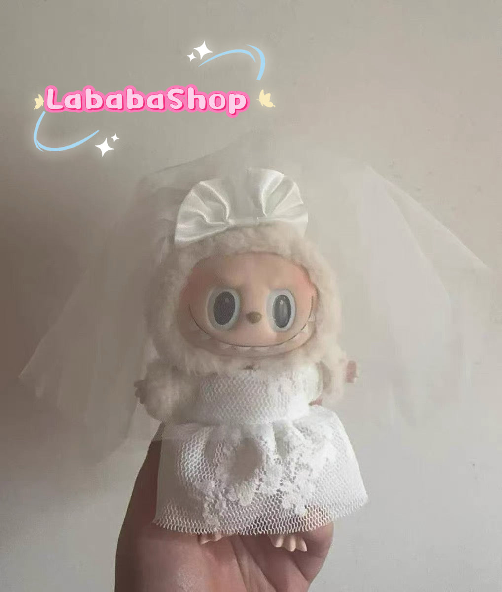 Labubu Wedding Dress and Groom Suit Set| Wedding gown| Groom Suit| Perfect Gift | Wedding Gift