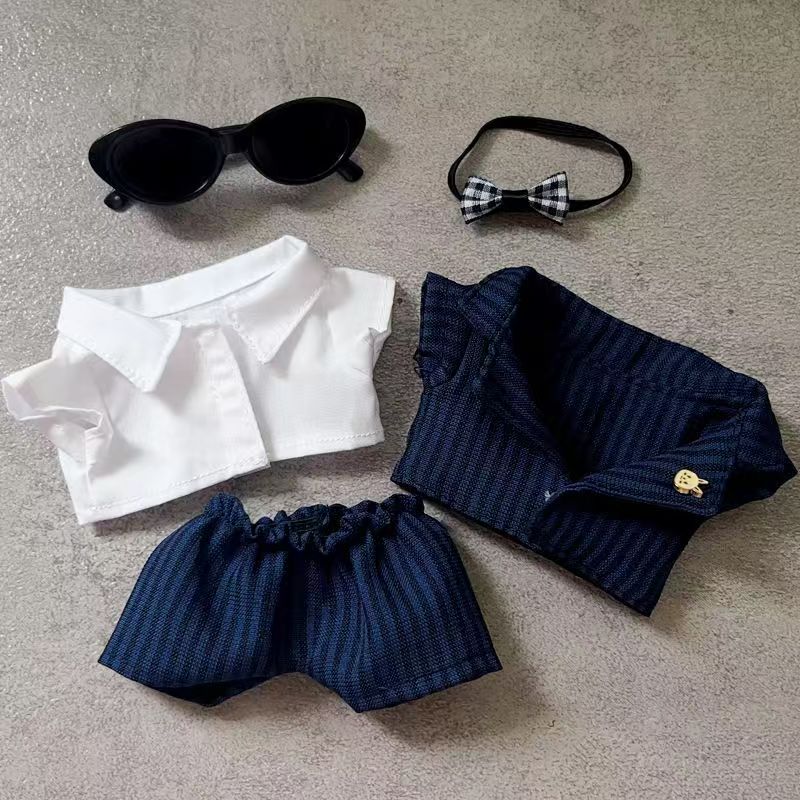 Labubu Navy Suit Set | Labubu Suit with Sunglasses and shoes | Cool Birthday Gift| Perfect Gift