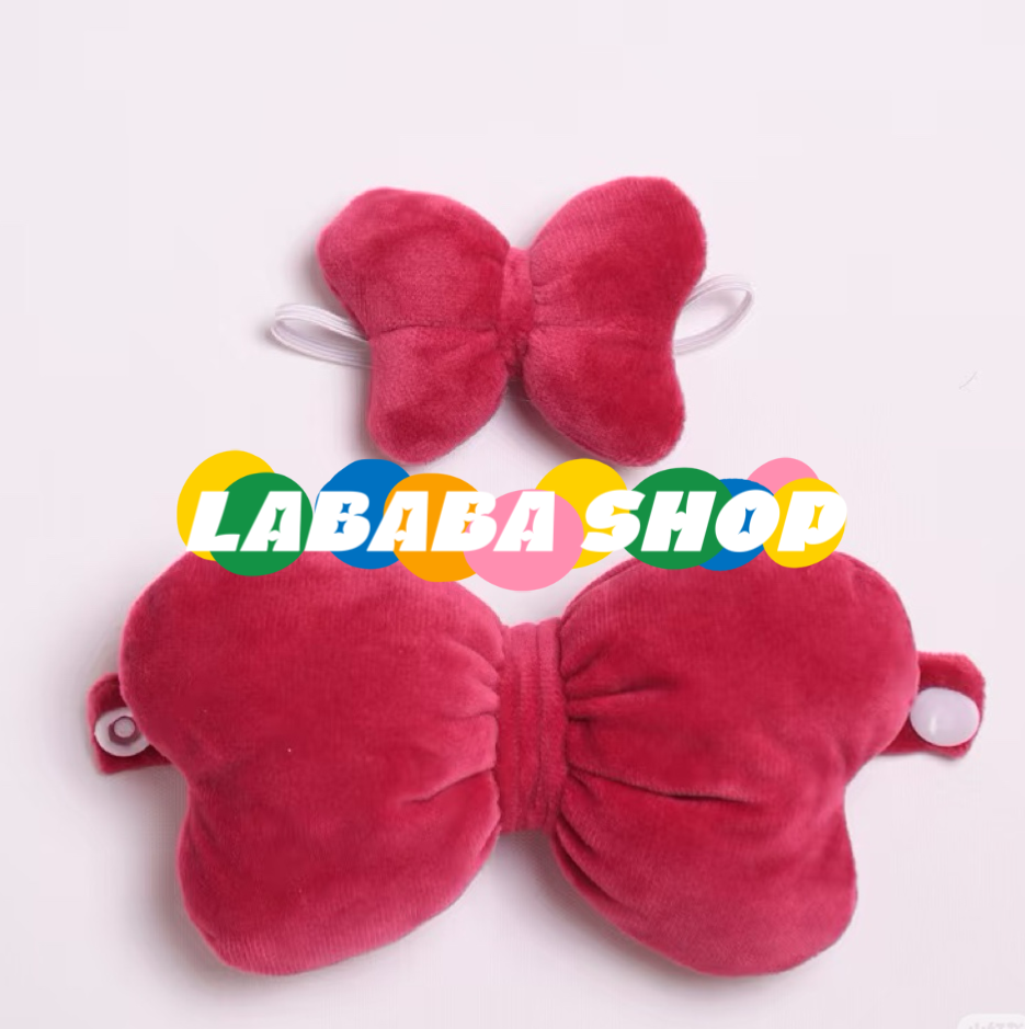 Labubu Giant Bow Tie Outfit| Fits 15-18cm doll| Birthday Gift| Perfect Gift for Her