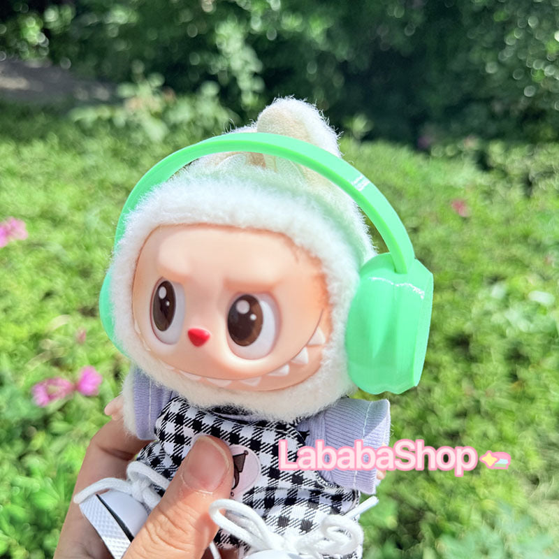 Labubu Headphones Multicolour| Stylish Accessory for Labubu| Birthday Gift|Unique Gift Idea