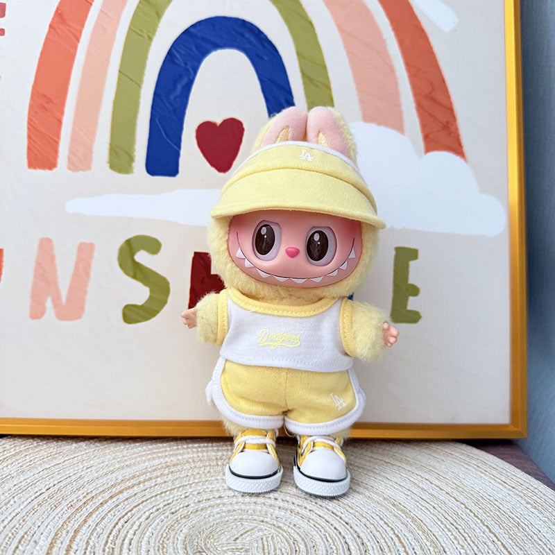 Labubu LA Hat + Dodgers Outfit Set| LA sports Outfit |Multicolors| Perfect Gift| Kids and Teenager Gift