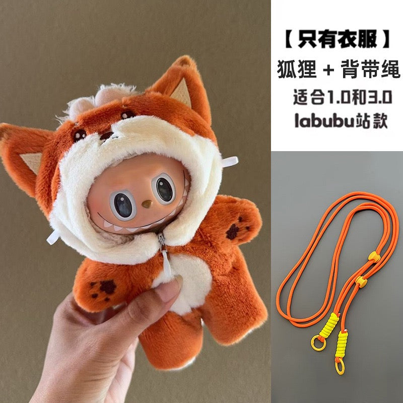 Labubu Outfit | Plush Outfit | Birthday Gift | Perfect Gift for Kids, Teens & Animal Lovers 🧸