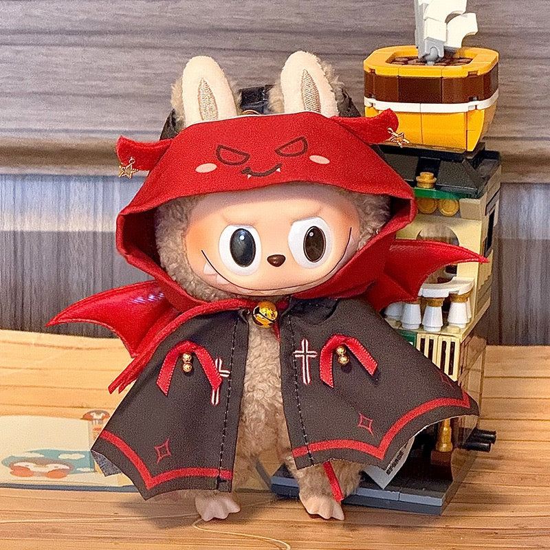 Labubu Vampire Outfit | halloween Costume| Perfect Birthday Gift | Kids & Teen Gift | Emotional Support Plush Accessory
