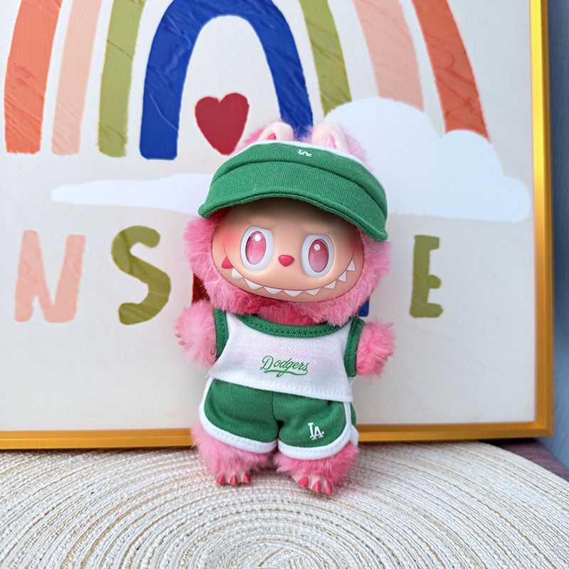 Labubu LA Hat + Dodgers Outfit Set| LA sports Outfit |Multicolors| Perfect Gift| Kids and Teenager Gift