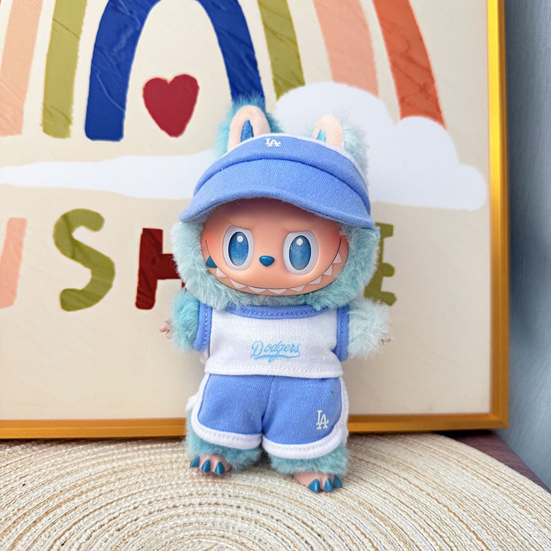 Labubu LA Hat + Dodgers Outfit Set| LA sports Outfit |Multicolors| Perfect Gift| Kids and Teenager Gift