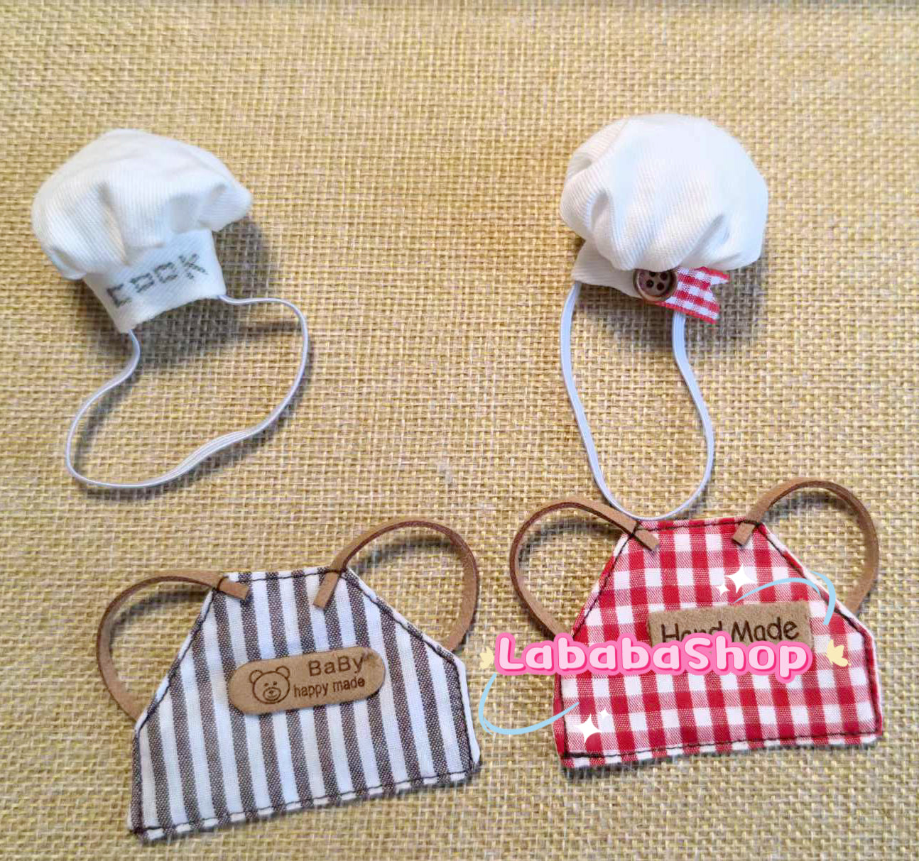 Labubu Chef Hat and Apron| Chef Clothes | Birthday Gift| Perfect Gift | Kids and Teenager Gift| Chef Gift| Baker Gift