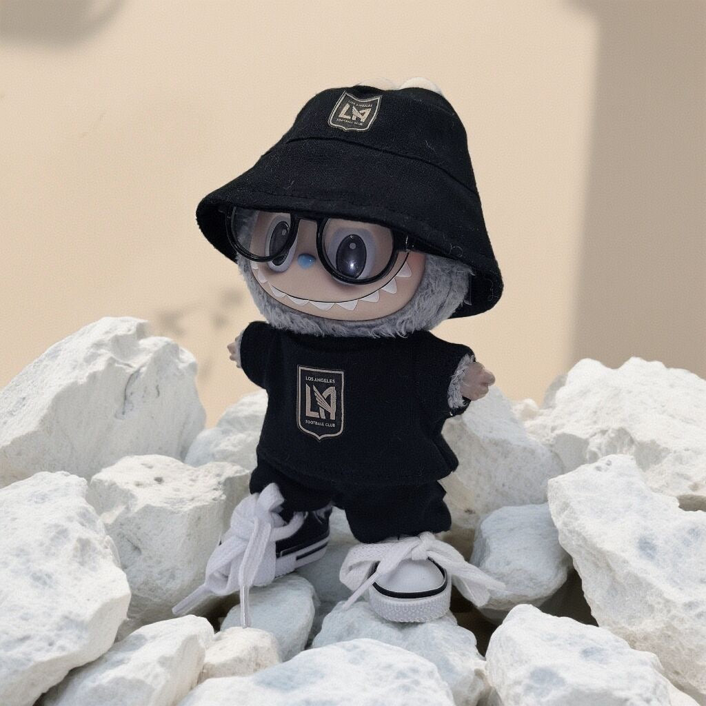Labubu Los Angeles Football Club Jersey and Hat Set| Football Outfit |Perfect Gift| Kids and Teenager Gift