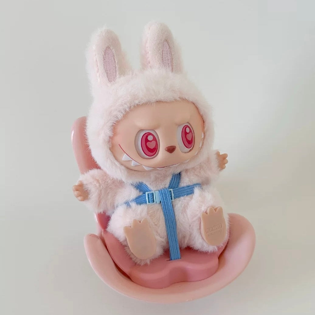 Labubu Car seat| Fits 15-18cm doll| Car Refreshner air vent decoration| Perfect Gift| Emotional Support
