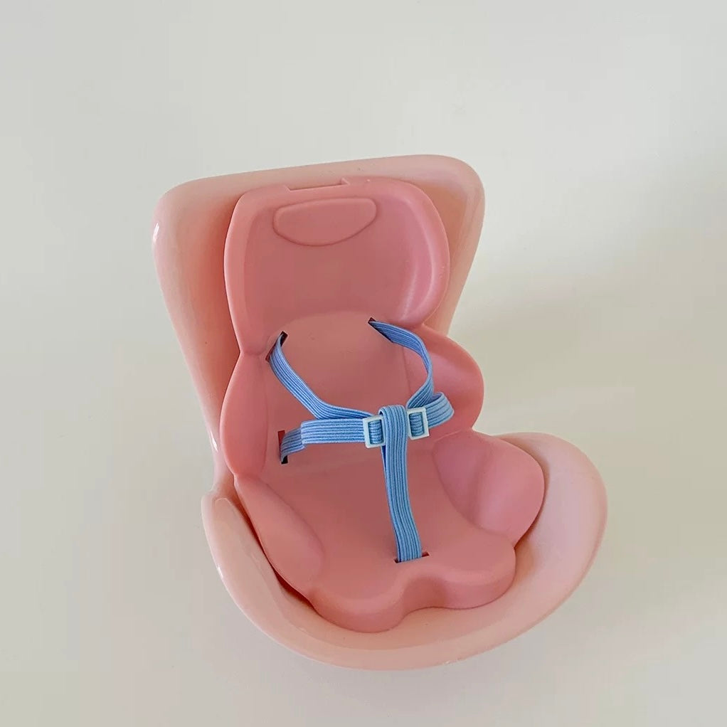 Labubu Car seat| Fits 15-18cm doll| Car Refreshner air vent decoration| Perfect Gift| Emotional Support