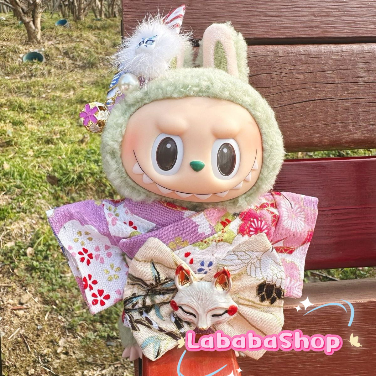 Labubu Kimono Outfit| Japanese Style Outfit | Birthday Gift| Perfect Gift| Kids and Teenager Gift