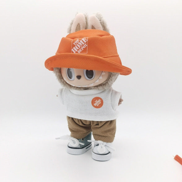 Labubu Home Depot Outfit | Birthday Gift | Perfect Gift for Kids & Teens | Mini Workwear Costume