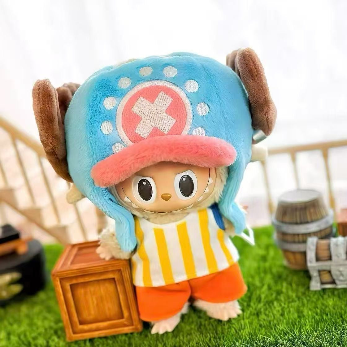 One Piece Labubu Outfit|Perfect Gift | Luffy and Choppet| Kids and Teenager Gift| Emotional Support