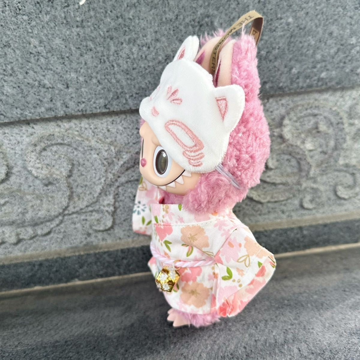 Labubu Kimono Outfit| Japanese Style Onsen Outfit + Sleep Mask | Perfect Gift| Kids and Teenager Gift