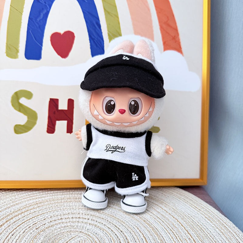 Labubu LA Hat + Dodgers Outfit Set| LA sports Outfit |Multicolors| Perfect Gift| Kids and Teenager Gift
