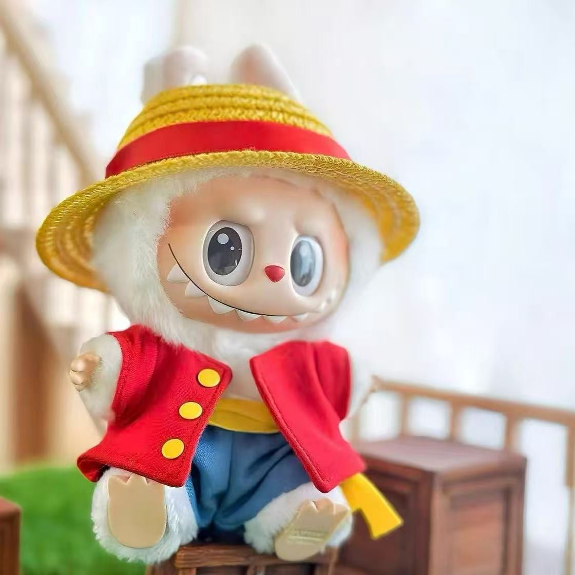 One Piece Labubu Outfit|Perfect Gift | Luffy and Choppet| Kids and Teenager Gift| Emotional Support