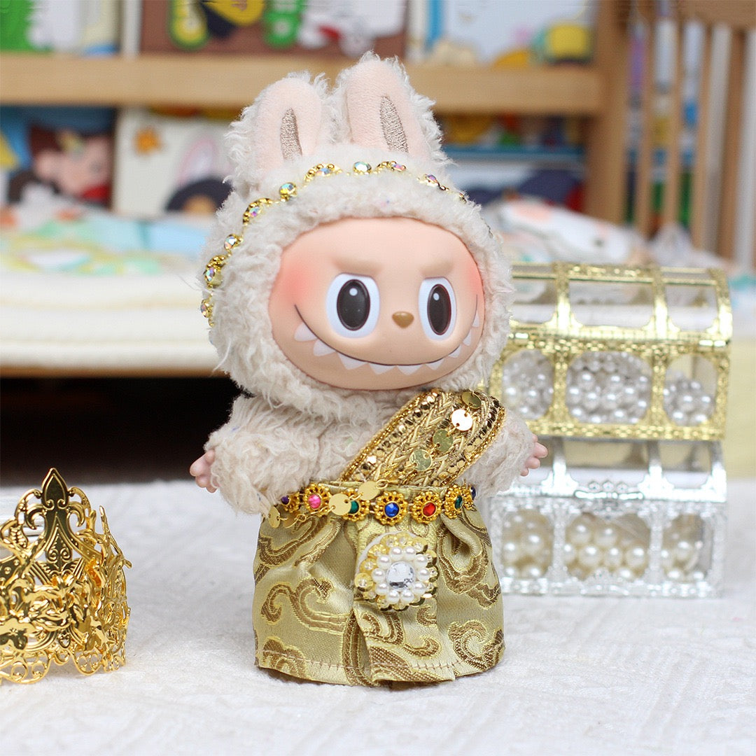 Labubu Thai Outfit | Thailand Traditional Dress| Perfect Birthday Gift | Kids & Teen Gift | Emotional Support Plush Accessory