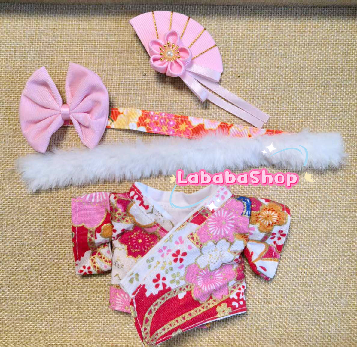 Labubu Kimono Outfit| Japanese Style Outfit | Birthday Gift| Perfect Gift for Her| Kids and Teenager Gift