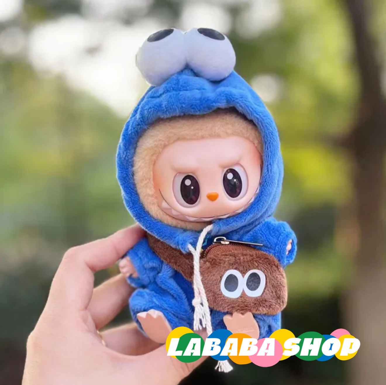 Labubu Cookie Monster & Elmo Outfit | Sesame Street Inspired | Birthday Gift | Perfect Gift