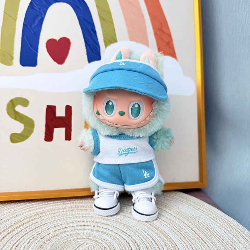 Labubu LA Hat + Dodgers Outfit Set| LA sports Outfit |Multicolors| Perfect Gift| Kids and Teenager Gift