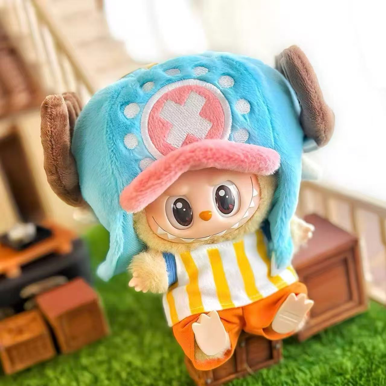 One Piece Labubu Outfit|Perfect Gift | Luffy and Choppet| Kids and Teenager Gift| Emotional Support